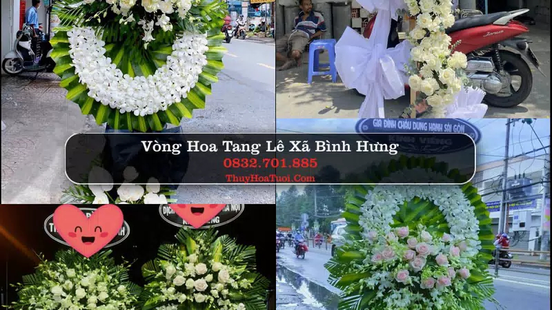 Hoa Tang Lễ Xã Bình Hưng TP.HCM