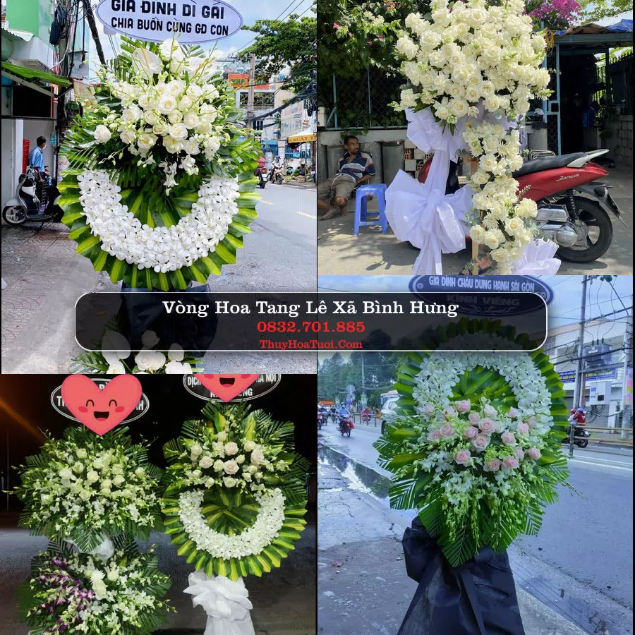Hoa Tang Lễ Xã Bình Hưng TP.HCM