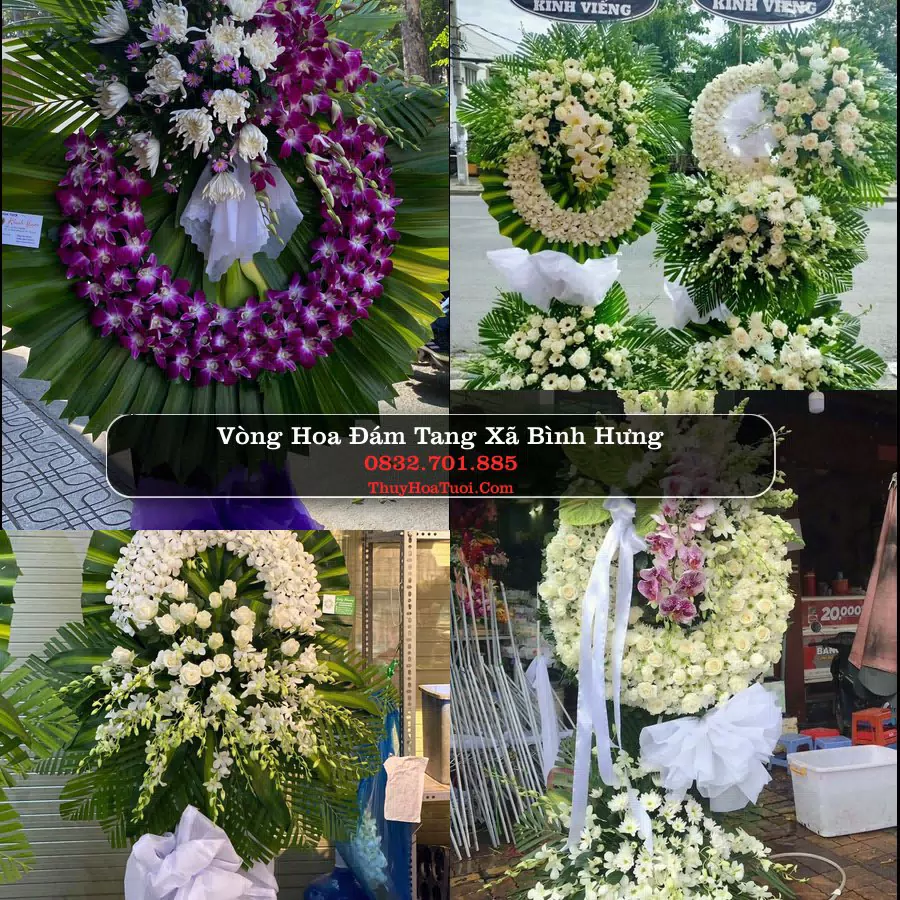 Kệ hoa tang lễ giao tại Xã Bình Hưng, TP.HCM