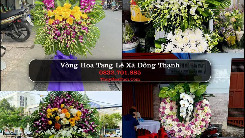 Đặt Hoa Tang Lễ tại Xã Đông Thạnh, TP.HCM