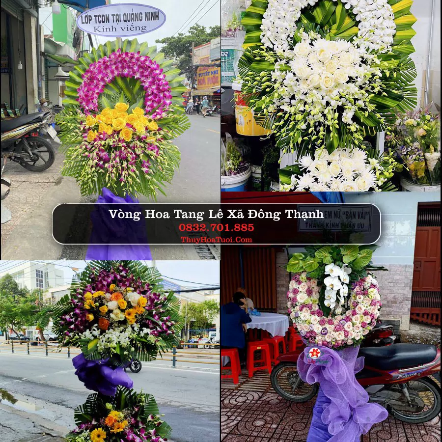 Đặt Hoa Tang Lễ tại Xã Đông Thạnh, TP.HCM