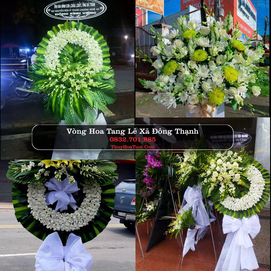 Kệ hoa tang lễ giao tại Xã Đông Thạnh, TP.HCM