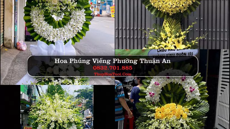 Đặt Vòng Hoa Đám Tang tại Phường Thuận An, TP.HCM