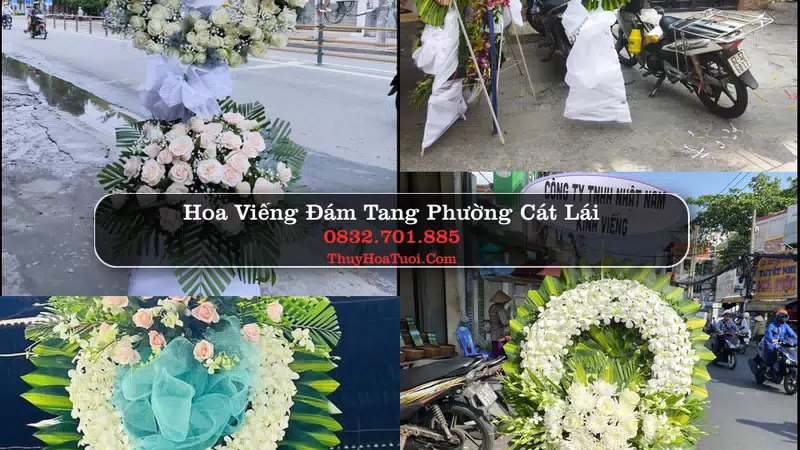 Đặt Hoa Chia Buồn tại Phường Cát Lái, TP.HCM