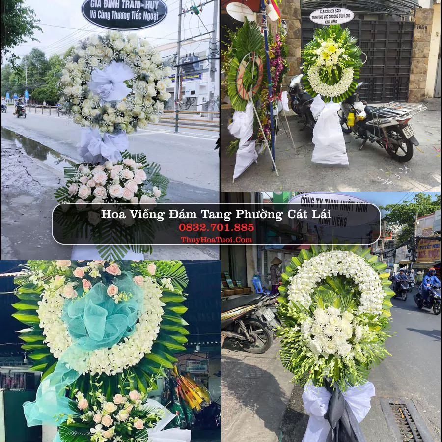 Đặt Hoa Chia Buồn tại Phường Cát Lái, TP.HCM