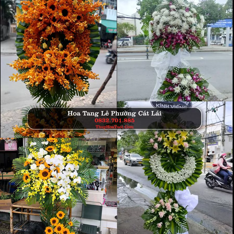 Kệ hoa tang lễ giao tại Phường Cát Lái, TP.HCM