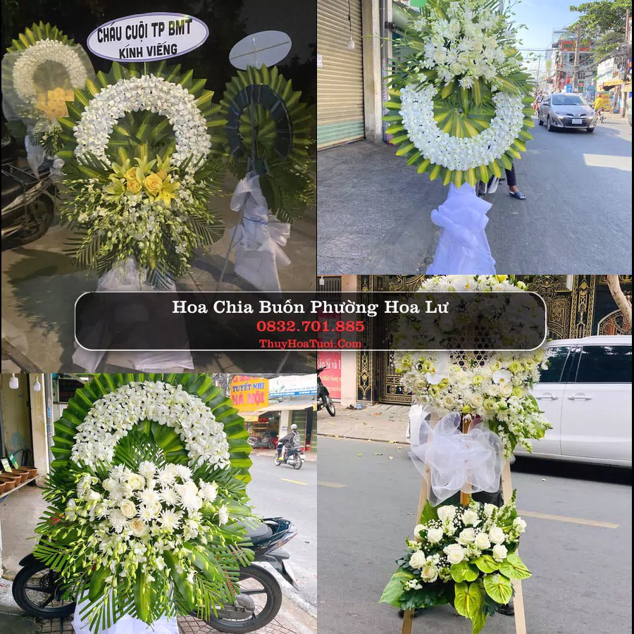 Đặt Hoa Chia Buồn tại Phường Hoa Lư, Ninh Bình
