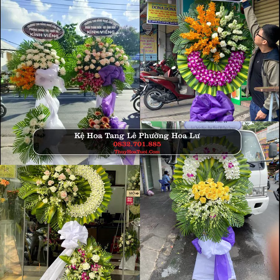 Vòng hoa chia buồn Phường Hoa Lư - ThuyHoaTuoi.Com
