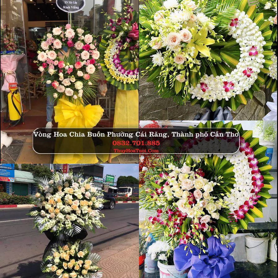 Đặt Vòng Hoa Chia Buồn tại Phường Cái Răng, Cần Thơ