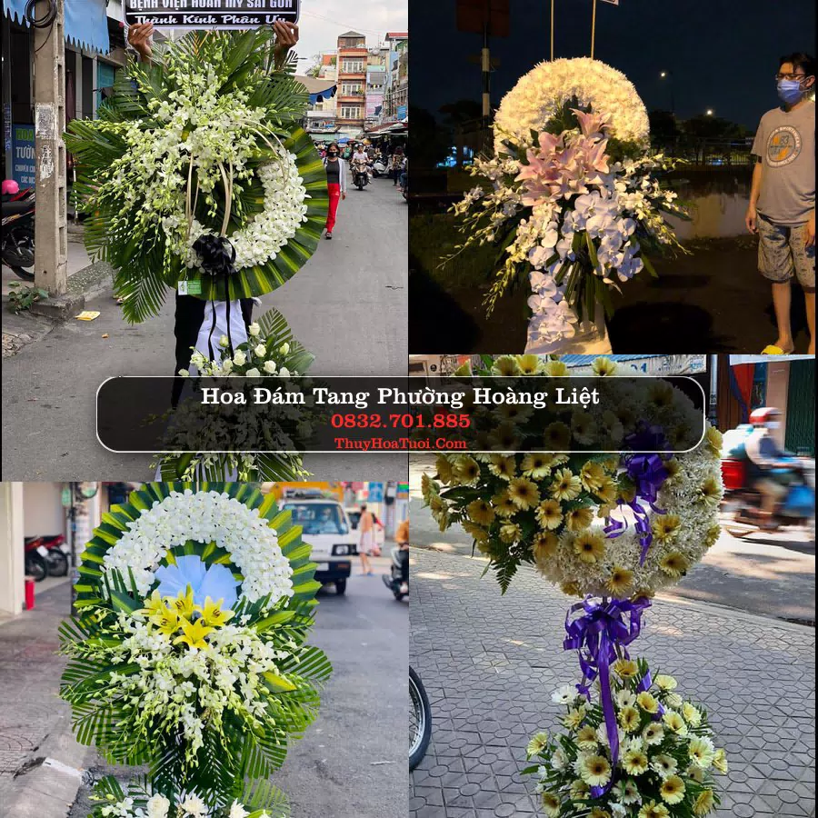 Đặt Vòng Hoa Chia Buồn tại Phường Hoàng Liệt, Hà Nội
