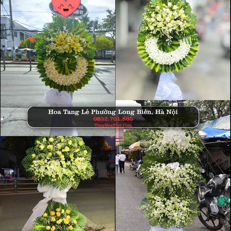 Đặt Vòng Hoa Tang Lễ tại Phường Long Biên, Hà Nội