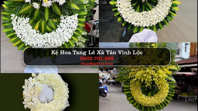 Đặt Vòng Hoa Tang Lễ tại Xã Tân Vĩnh Lộc, TP.HCM