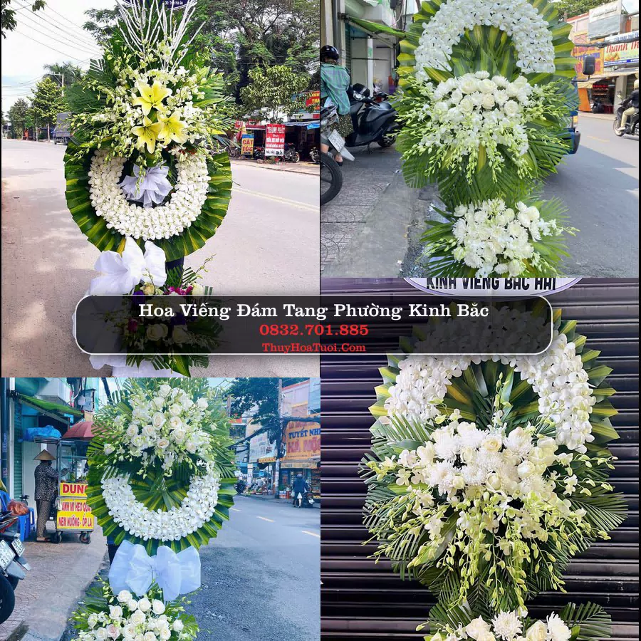 Đặt Vòng Hoa Chia Buồn tại Phường Kinh Bắc, Bắc Ninh