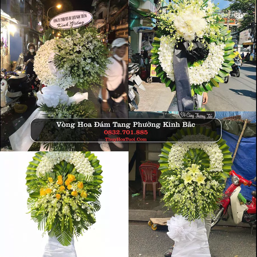 Kệ hoa tang lễ giao tại Phường Kinh Bắc, Bắc Ninh