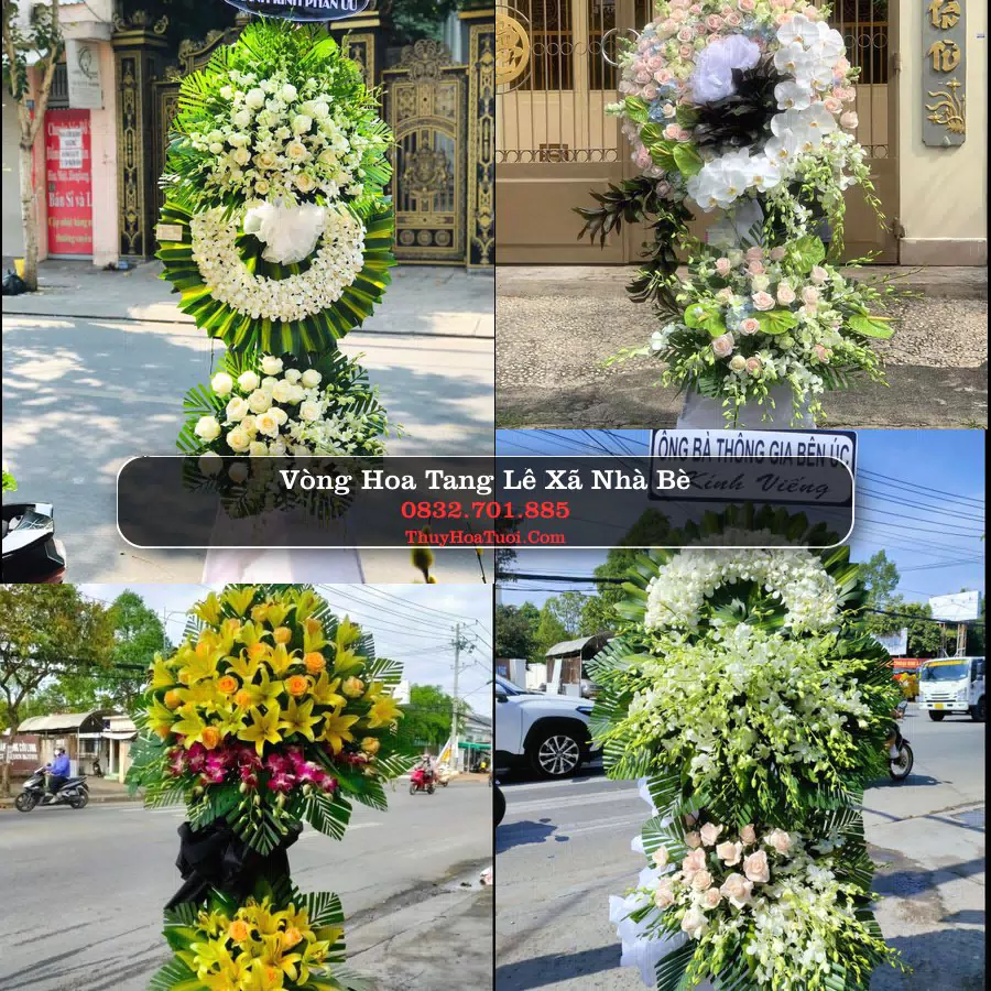 Kệ hoa tang lễ giao tại Xã Nhà Bè, TP.HCM