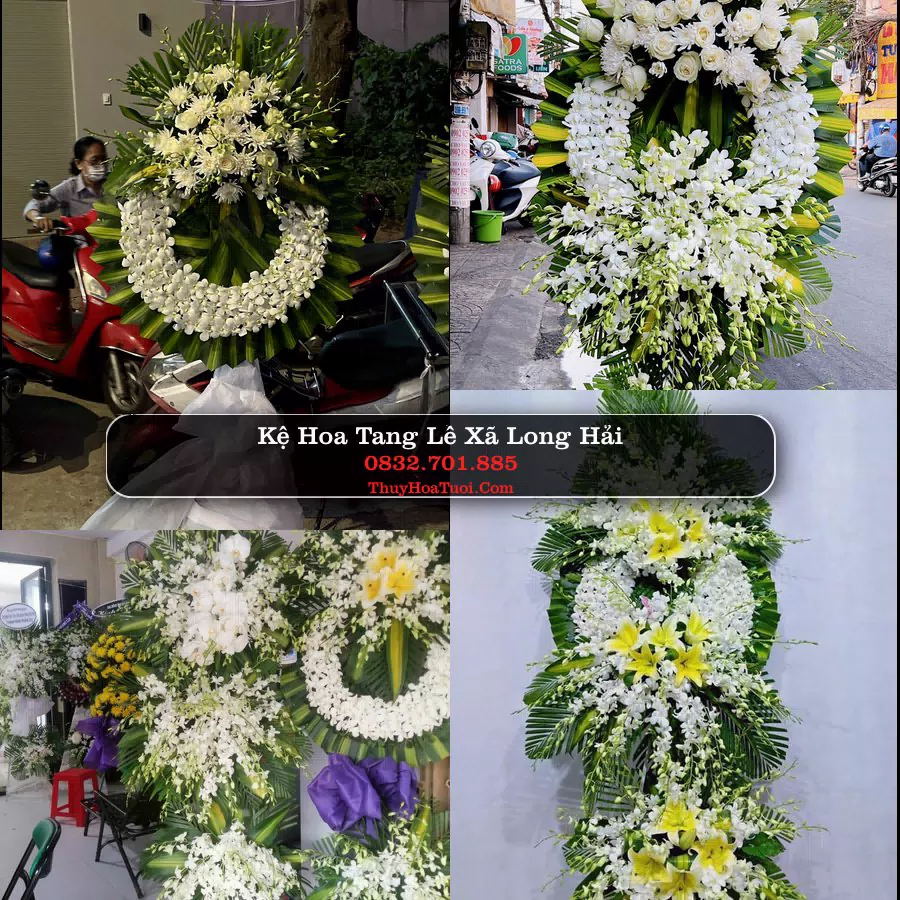 Đặt Vòng Hoa Tang Lễ tại Xã Long Hải, TP.HCM