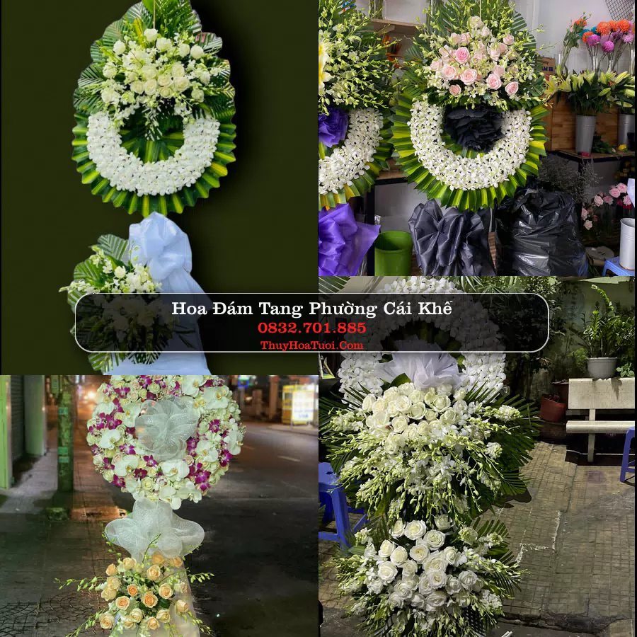 Đặt Hoa Tang Lễ tại Phường Cái Khế, Cần Thơ