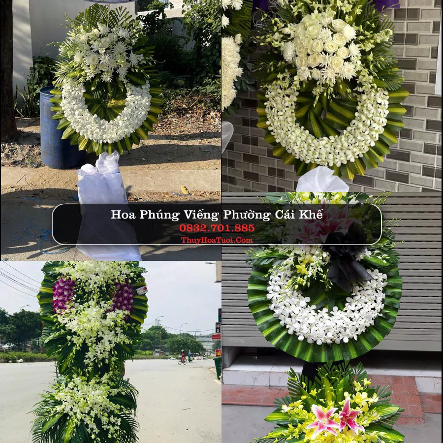 Kệ hoa tang lễ giao tại Phường Cái Khế, Cần Thơ