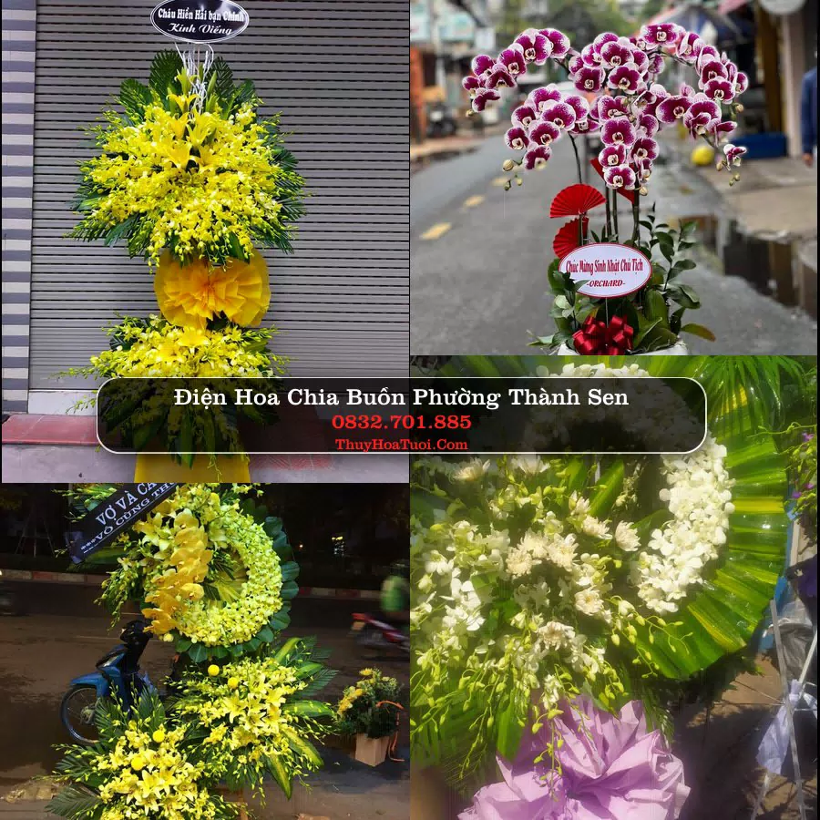 Kệ hoa tang lễ giao tại Phường Thành Sen, Hà Tĩnh