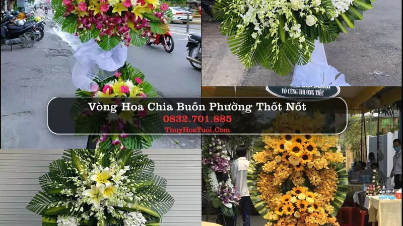 Đặt Vòng Hoa Tang Lễ tại Phường Thốt Nốt, Cần Thơ