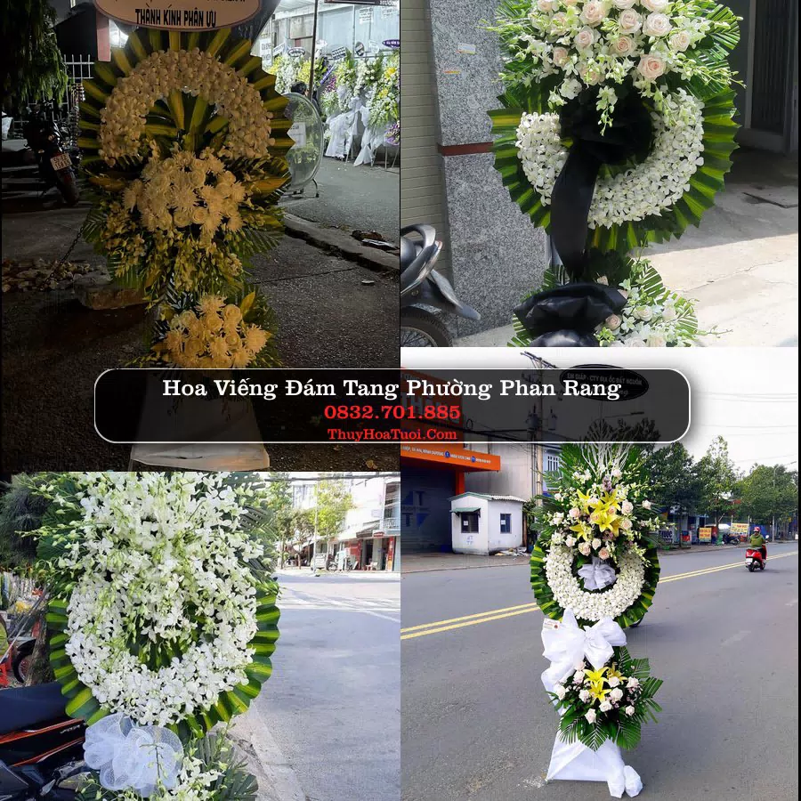 Kệ hoa tang lễ giao tại Phường Phan Rang, Khánh Hòa