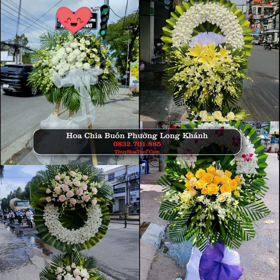 Đặt Vòng Hoa Chia Buồn tại Phường Long Khánh, Đồng Nai