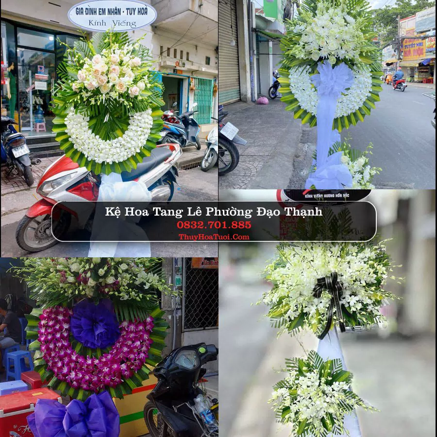 Đặt Hoa Tang Lễ tại Phường Đạo Thạnh, Đồng Tháp