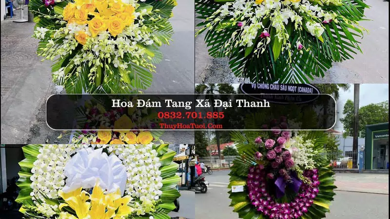 Hoa Tang Lễ Xã Đại Thanh Hà Nội