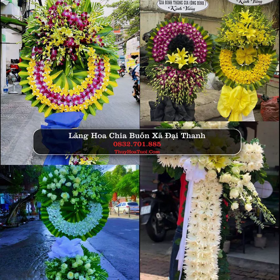 Kệ hoa tang lễ giao tại Xã Đại Thanh, Hà Nội