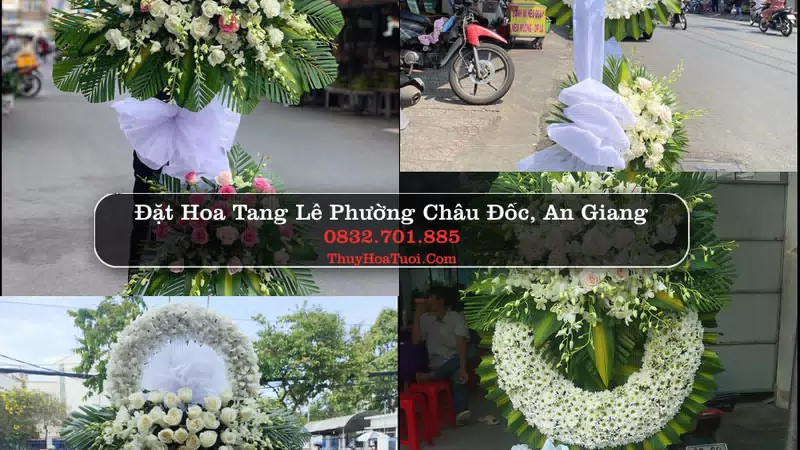 Đặt Hoa Tang Lễ tại Phường Châu Đốc, An Giang