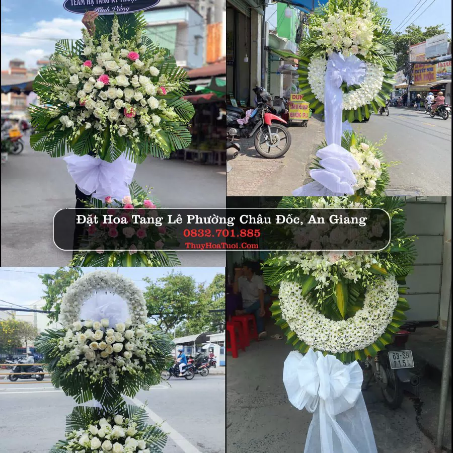 Đặt Hoa Tang Lễ tại Phường Châu Đốc, An Giang
