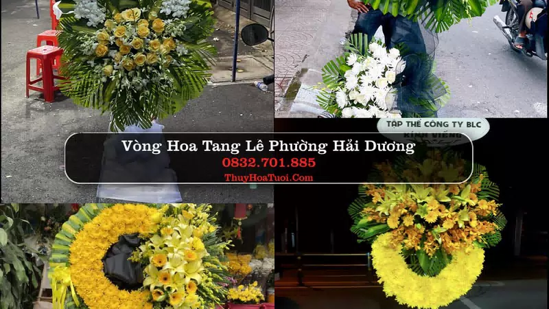 Đặt Vòng Hoa Chia Buồn tại Phường Hải Dương, Hải Phòng