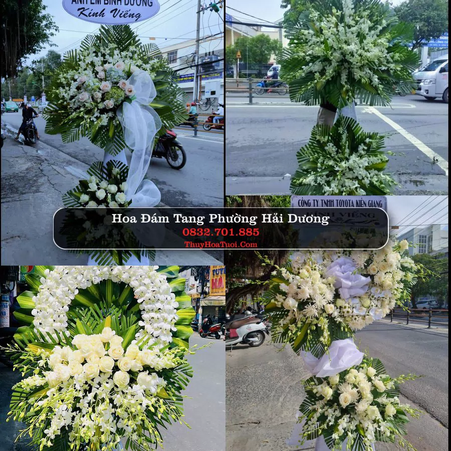 Vòng hoa chia buồn Phường Hải Dương - ThuyHoaTuoi.Com