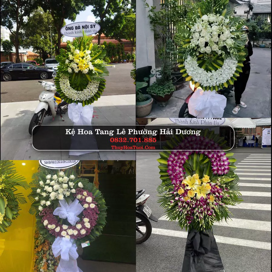 Kệ hoa tang lễ giao tại Phường Hải Dương, Hải Phòng