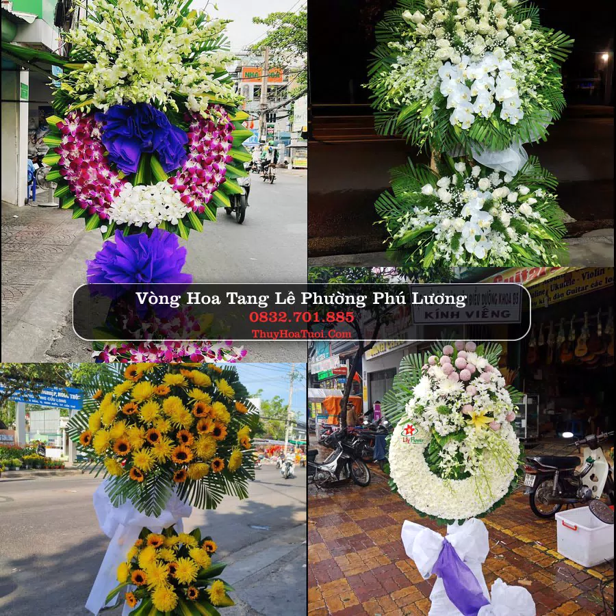 Đặt Vòng Hoa Chia Buồn tại Phường Phú Lương, Hà Nội