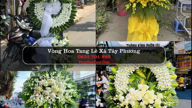 Hoa Tang Lễ Xã Tây Phương Hà Nội