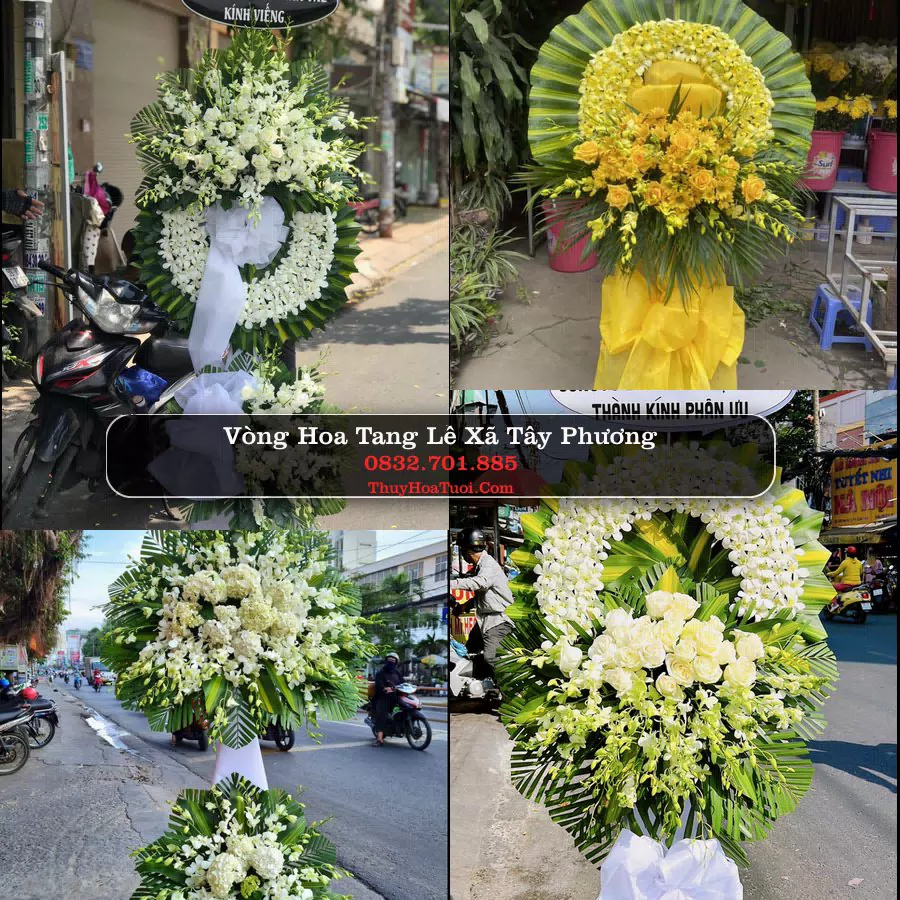 Hoa Tang Lễ Xã Tây Phương Hà Nội