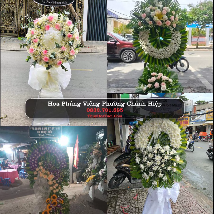 Kệ hoa tang lễ giao tại Phường Chánh Hiệp, TP.HCM