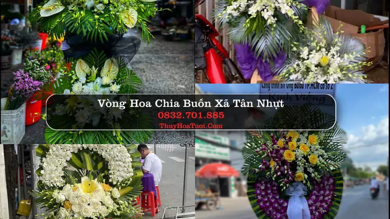 Đặt Vòng Hoa Chia Buồn tại Xã Tân Nhựt, TP.HCM