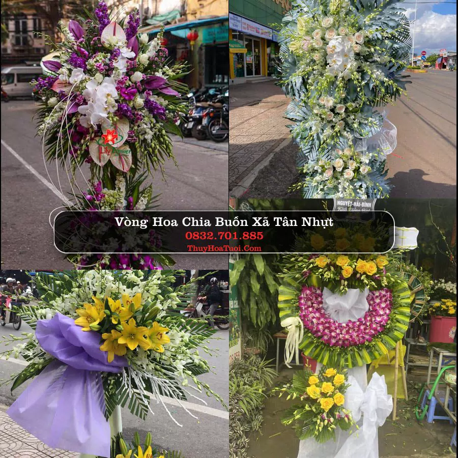 Kệ hoa tang lễ giao tại Xã Tân Nhựt, TP.HCM