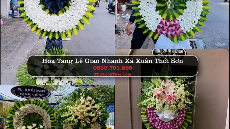 Đặt Vòng Hoa Tang Lễ tại Xã Xuân Thới Sơn, TP.HCM