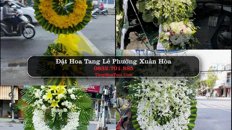 Đặt Vòng Hoa Chia Buồn tại Phường Xuân Hòa, TP.HCM