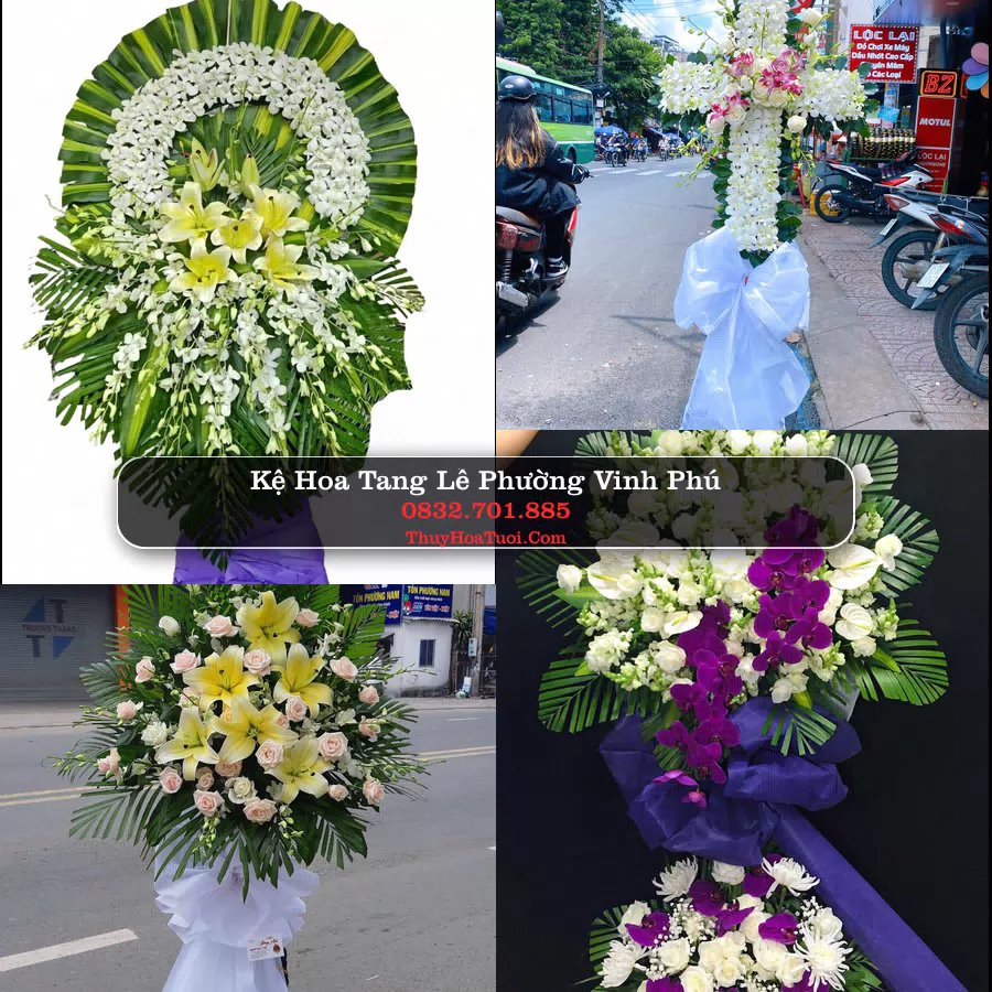 Đặt Vòng Hoa Tang Lễ tại Phường Vinh Phú, Nghệ An