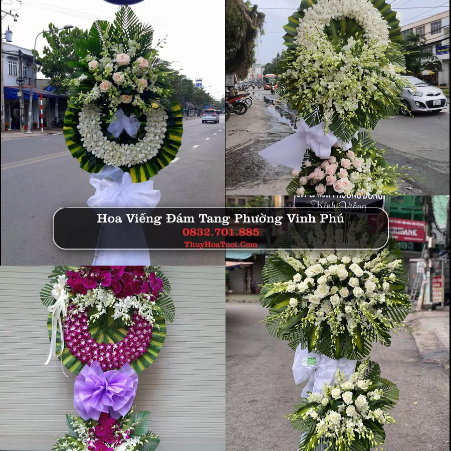 Kệ hoa tang lễ giao tại Phường Vinh Phú, Nghệ An