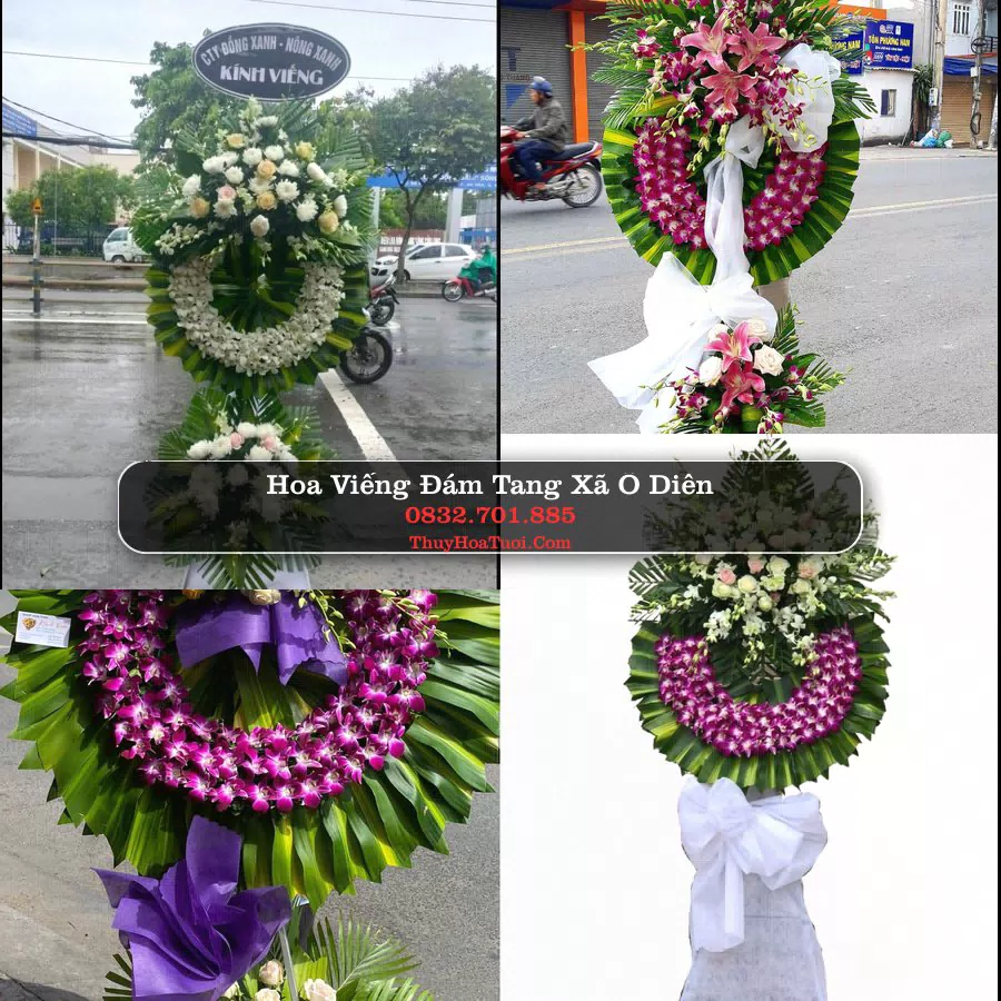 Kệ hoa tang lễ giao tại Xã Ô Diên, Hà Nội