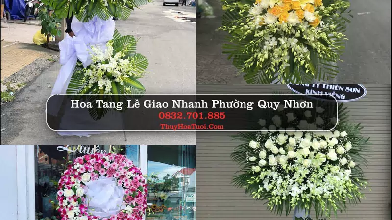 Đặt Vòng Hoa Chia Buồn tại Phường Quy Nhơn, Gia Lai