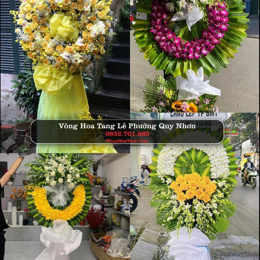 Kệ hoa tang lễ giao tại Phường Quy Nhơn, Gia Lai