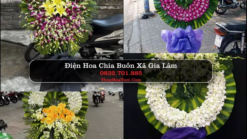 Đặt Hoa Đám Tang tại Xã Gia Lâm, Hà Nội