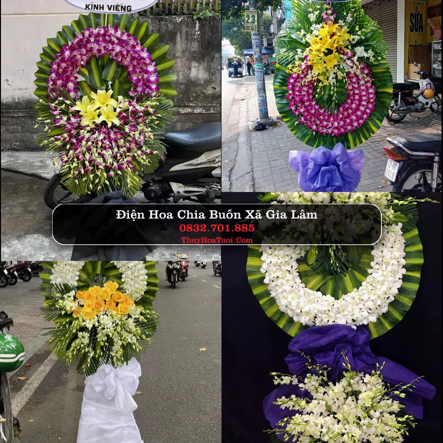 Đặt Hoa Đám Tang tại Xã Gia Lâm, Hà Nội