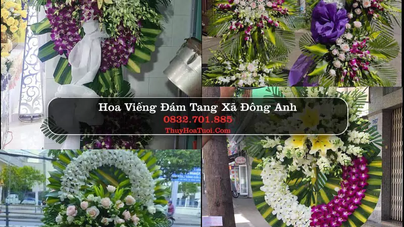 Đặt Vòng Hoa Tang Lễ tại Xã Đông Anh, Hà Nội